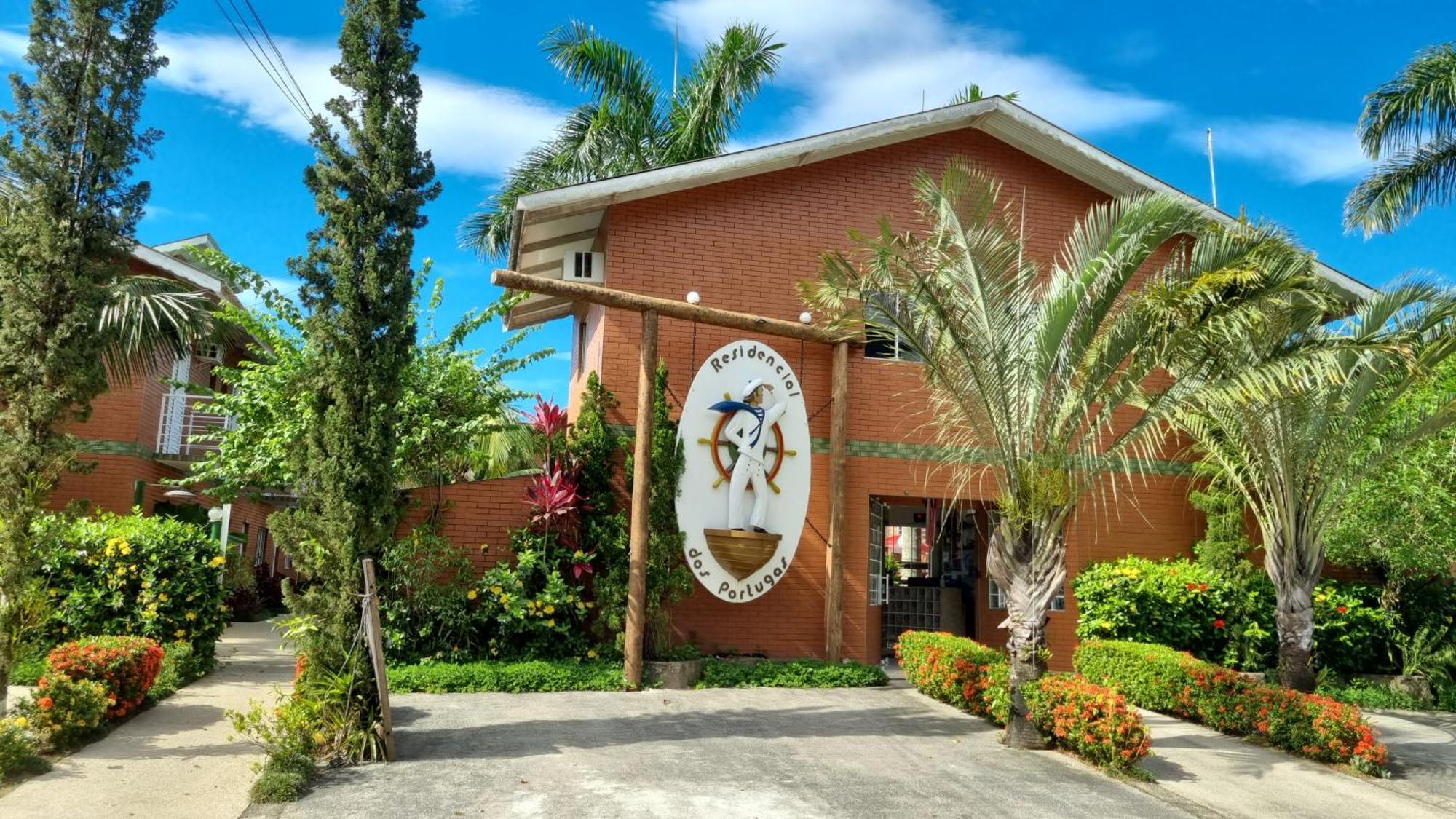 Residencial Dos Portugas Hotel Praia de Boraceia Ngoại thất bức ảnh