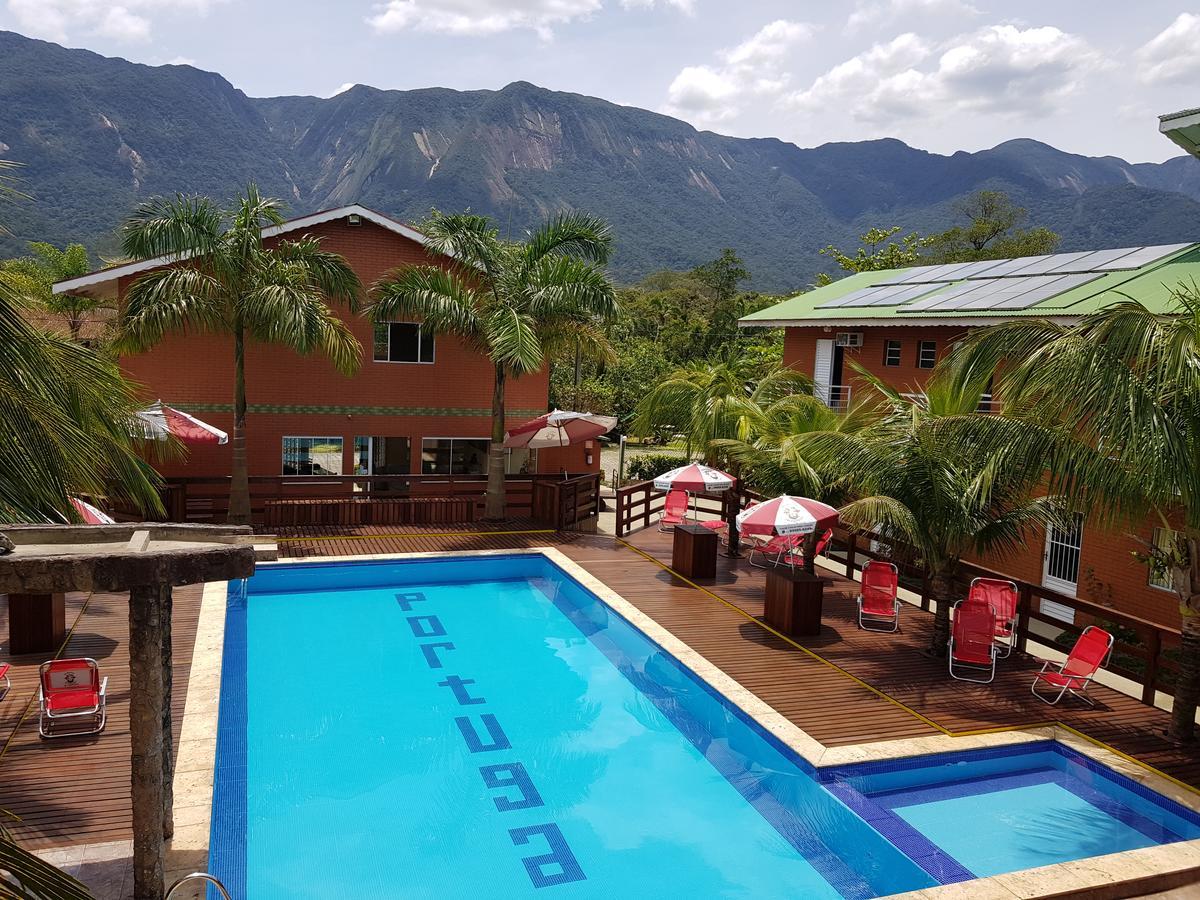Residencial Dos Portugas Hotel Praia de Boraceia Ngoại thất bức ảnh